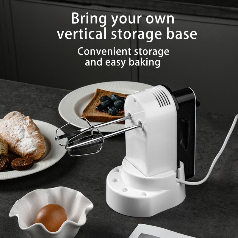 Kitchen Electric Food Mixer Blender 5 Speed Table Stand Cake Dough Mixer Handheld Egg Beater Blender Whipping Cream Machine