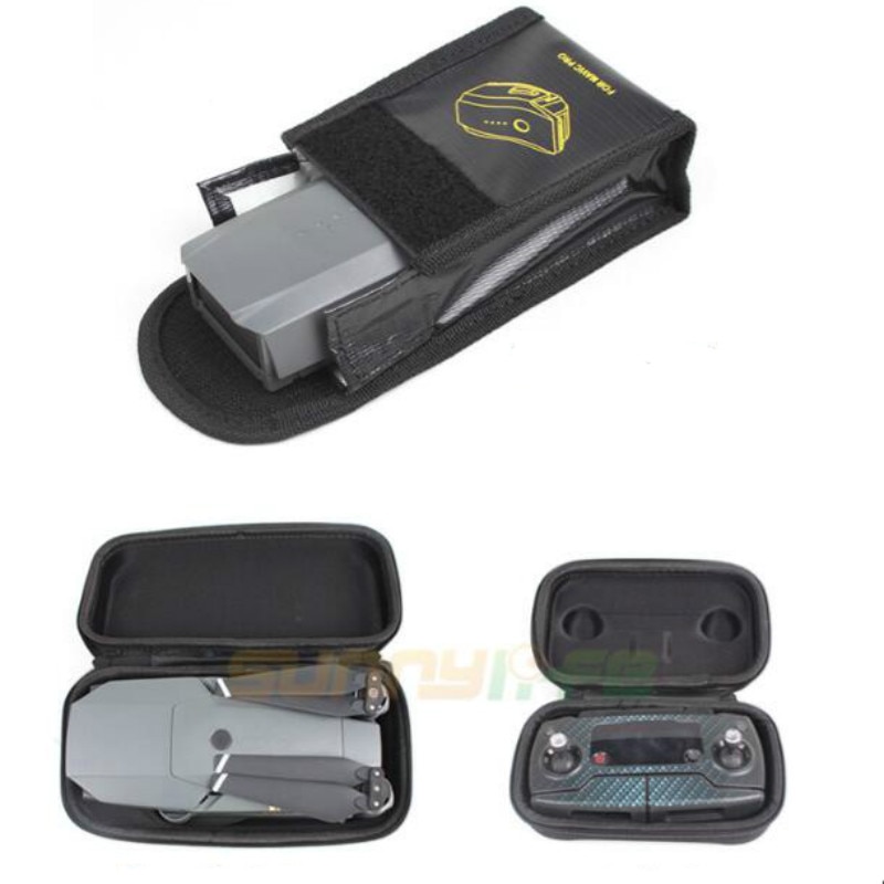 Drone Body Case + Remote Controller Case + Lipo Accu Safety Bag Combo Voor Dji Mavic Pro