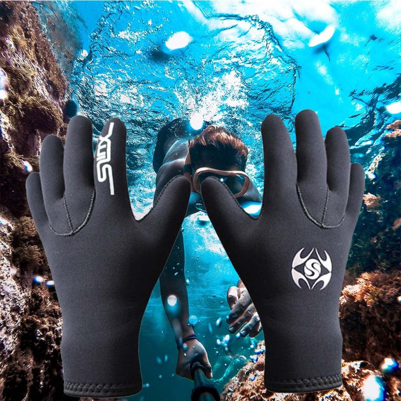 1 Paar Zwemmen Duiken Handschoenen 3Mm Neopreen Antislip Warm Unisex Scuba Dive Snorkelen Handschoenen