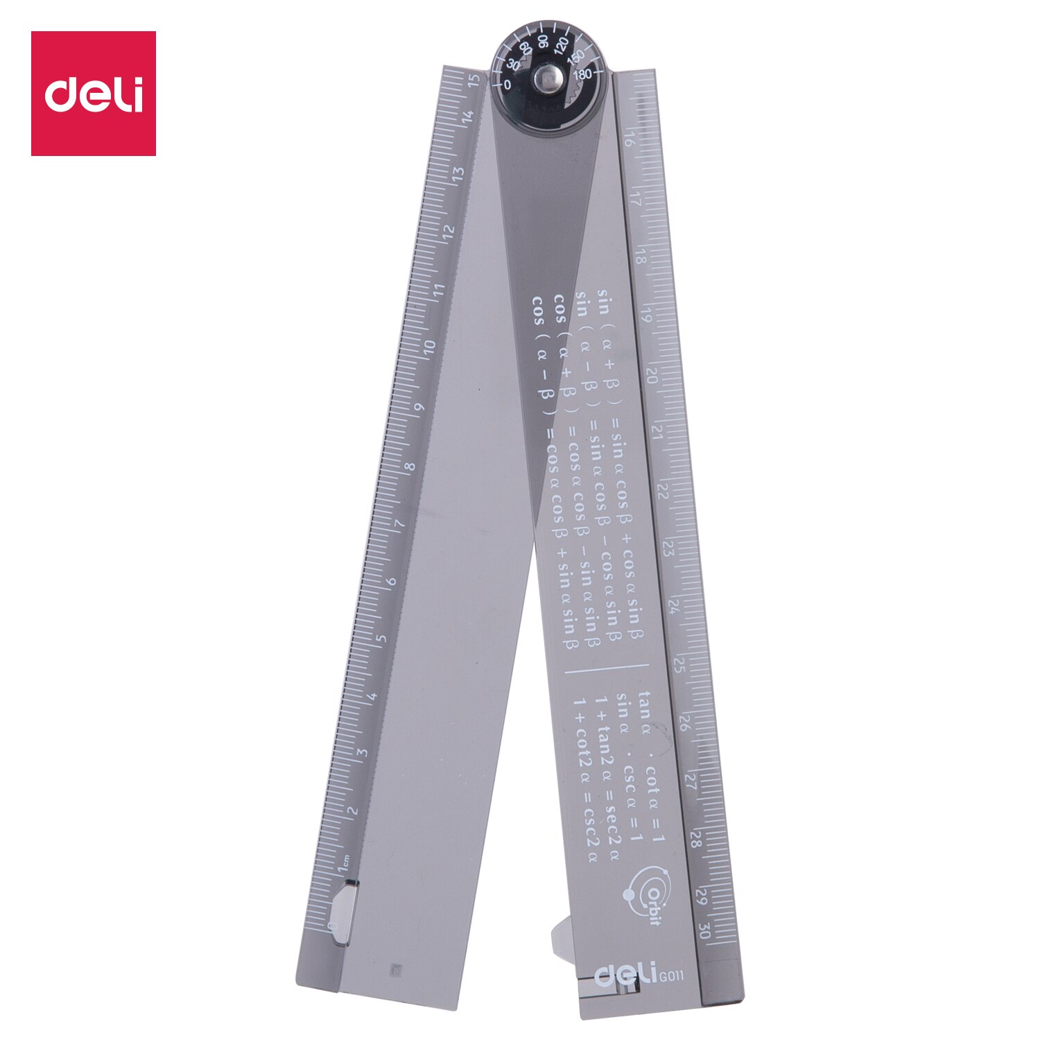 Deli Foldable Ruler Kids Stationery Cute Student Ruler 30cm EG01102