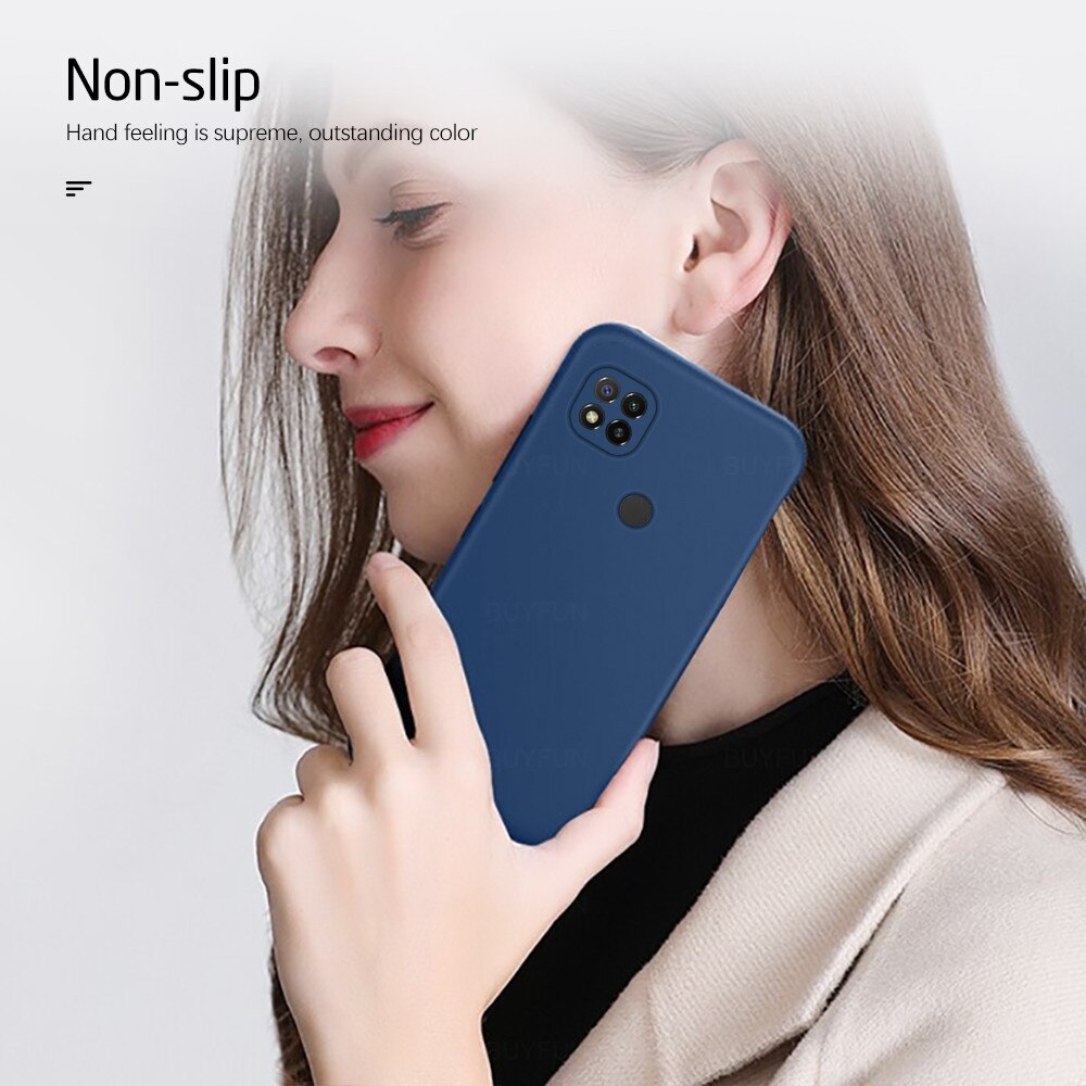 Coque de protection en caoutchouc et silicone souple pour xiaomi, compatible modèles redmi 9c, redmi 9 c, 6.53 pouces, nfc