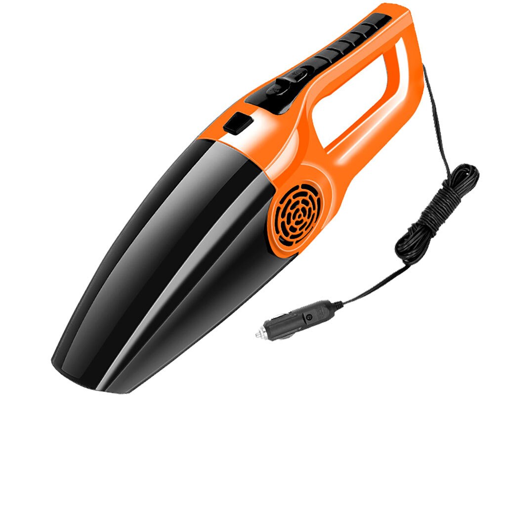 KONGYIDE Sterke Power Auto Stofzuiger DC 12 Volt 120 W Cyclonic Nat/Droog Auto Draagbare Stofzuigers Vuil Stof cleaner Handig Gebruik M27: Orange