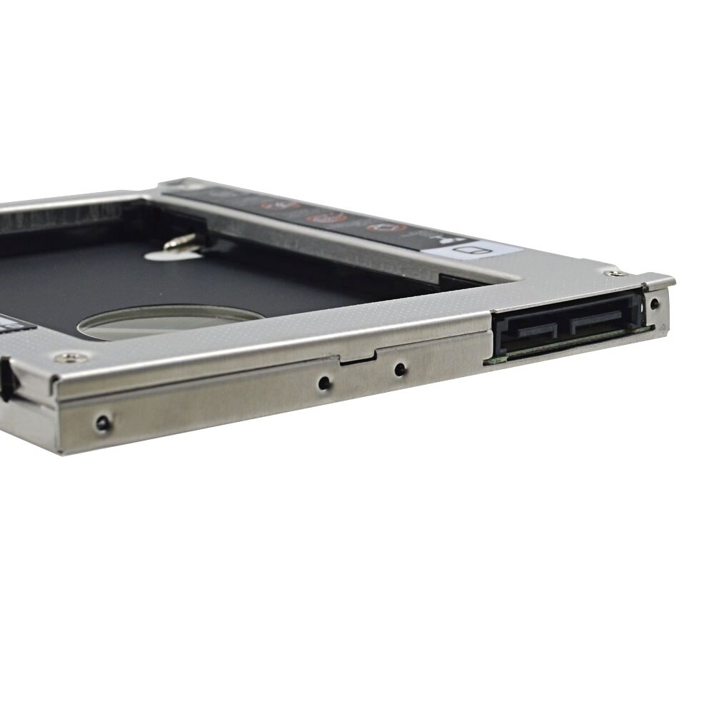 Voor Macbook Pro Unibody 13 "15" 17 "Superdrive Aluminium Universele SATA3.0 2nd Hdd Caddy 9.5Mm Ssd case Hdd Behuizing Optibay