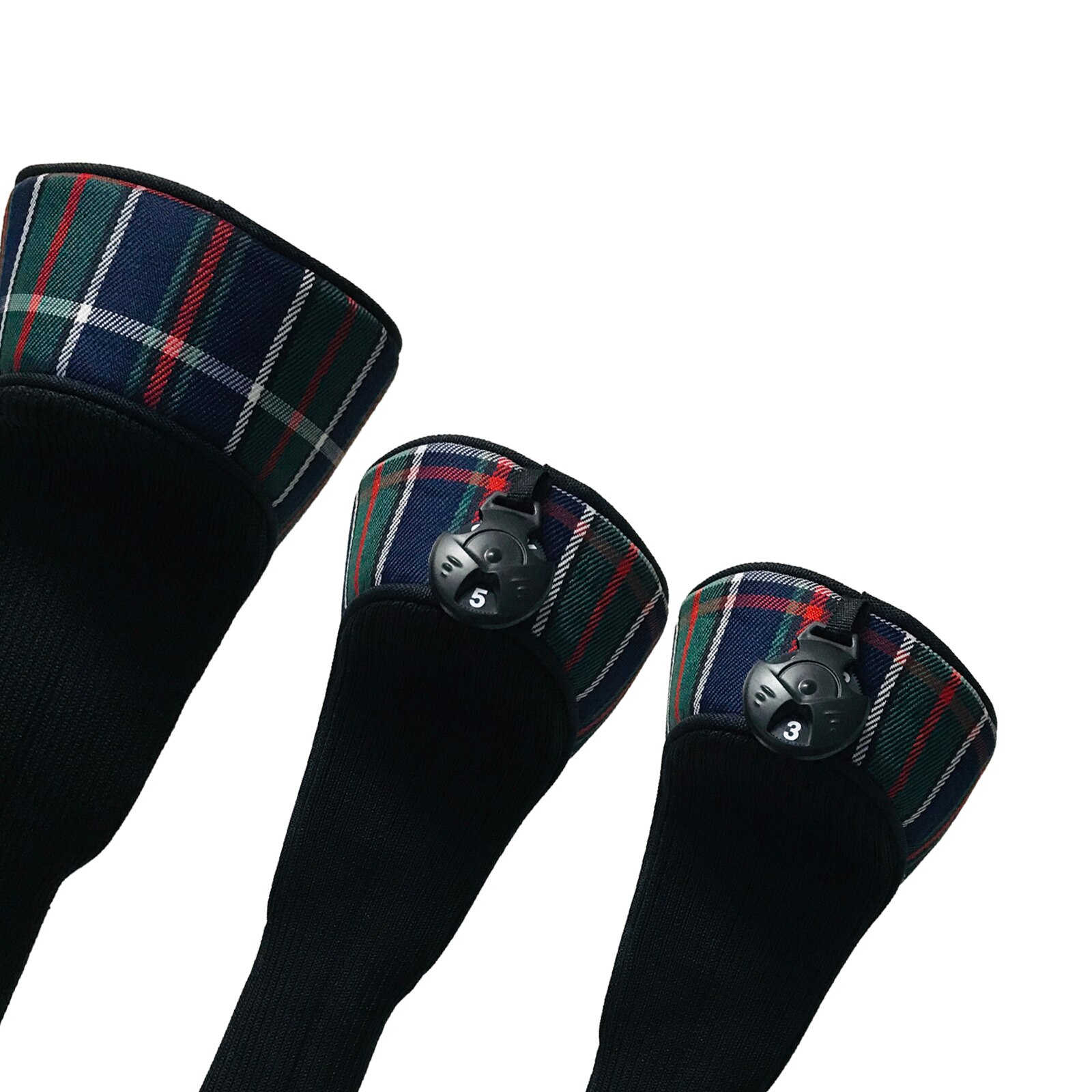 3Pcs Golf Club Headcovers Genummerd 1, 3, 5,7, X Utility,Fairway Clubs, 460cc Fairway Wood Driver Hybrid Headcover Protectors