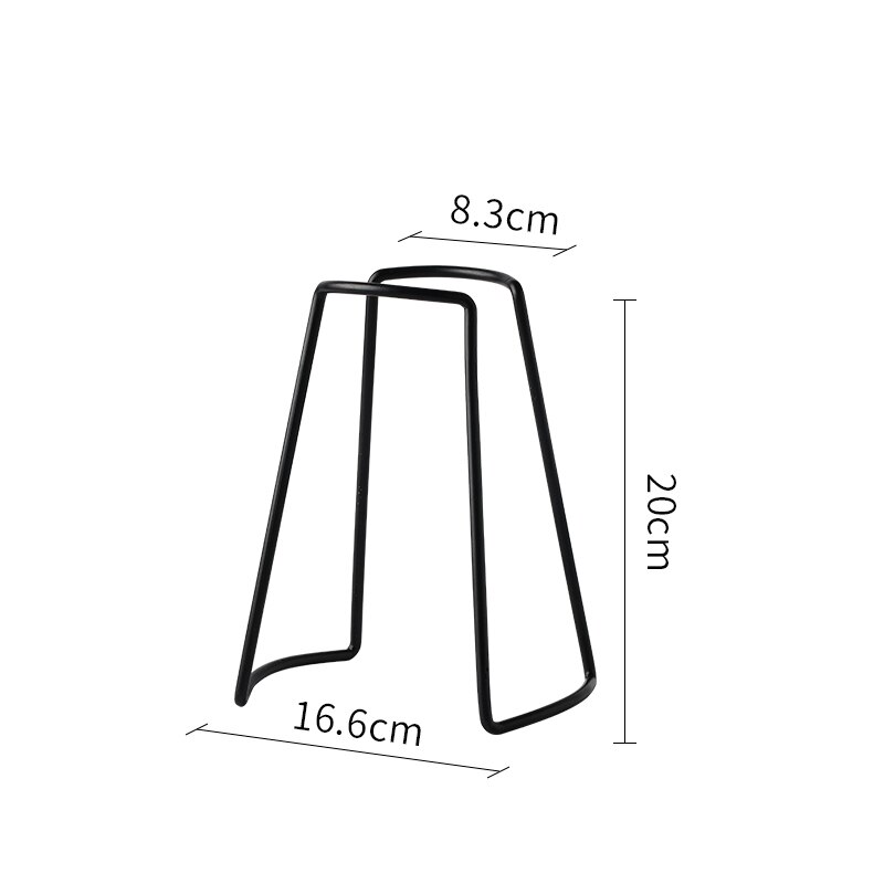 Hand brewed coffee filter set with V60 Glass Coffee pot hand brewing pots coffee pour over coffee kettle pot dripper stand cup: 1PCS Holder