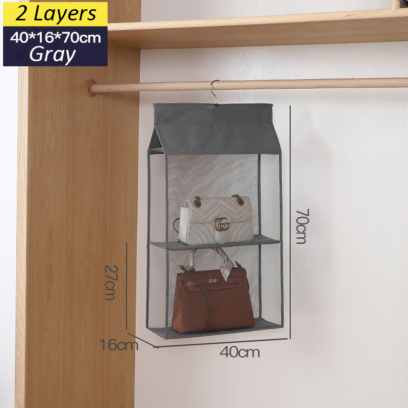 Handbag Storage Box Removable Compartment Storage Rack Foldable Wall Cabinet Storage Box Suitable for Living Room Bedroom: green