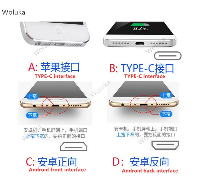 Dual-mode wireless charging receiver patch dual-use magnetic suction wired wireless CD50 Q02