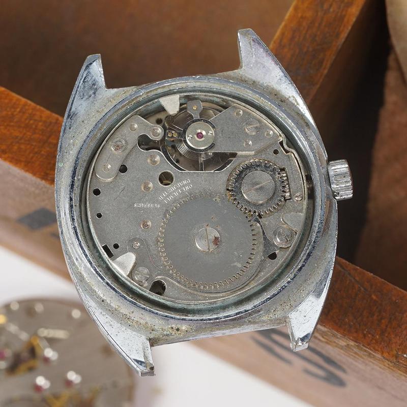 Montre mécanique, ensemble , montre à assembler soi-même accessoires pour exercices, accessoire pour exercices, partie horloge, à la