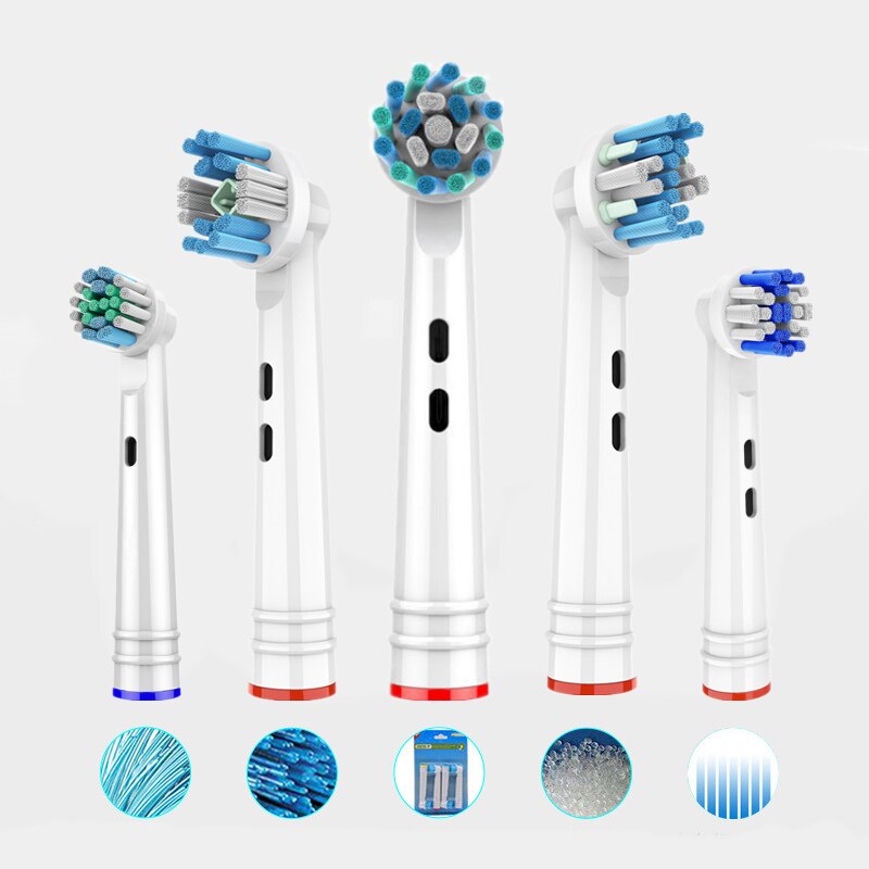 Verschillende Soorten Voor Orale B Opzetborstels Vervangbare Opzetborstels Voor Oral B Elektrische Advance Pro Gezondheid Triumph 3D Excel 4Pcs