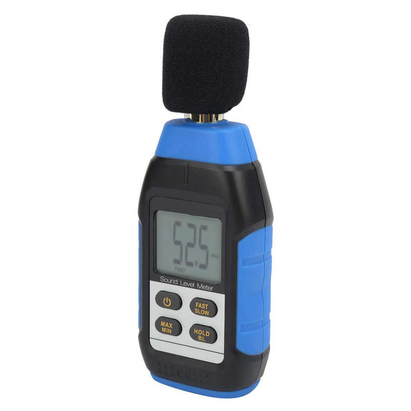 VMS-1 Draagbare Decibel Meter Met Lcd Backlight Hoge Nauwkeurigheid Sound Level Meter Meten Sound Level Noise Decibel Meter