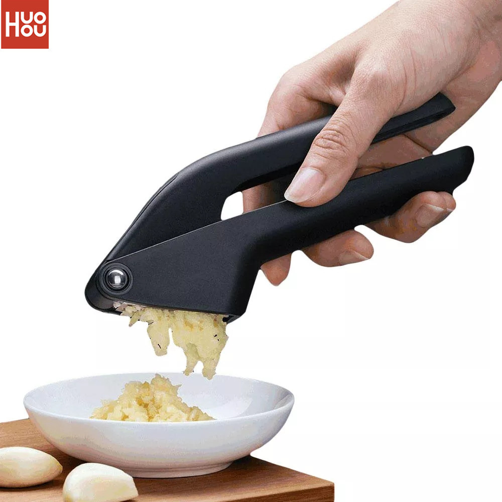 Xiaomi mijia HUOHOU Kitchen Garlic Presser Manual Garlic Crusher Kitchen Tool Micer Cutter Squeeze Tool Fruit & Vegetable