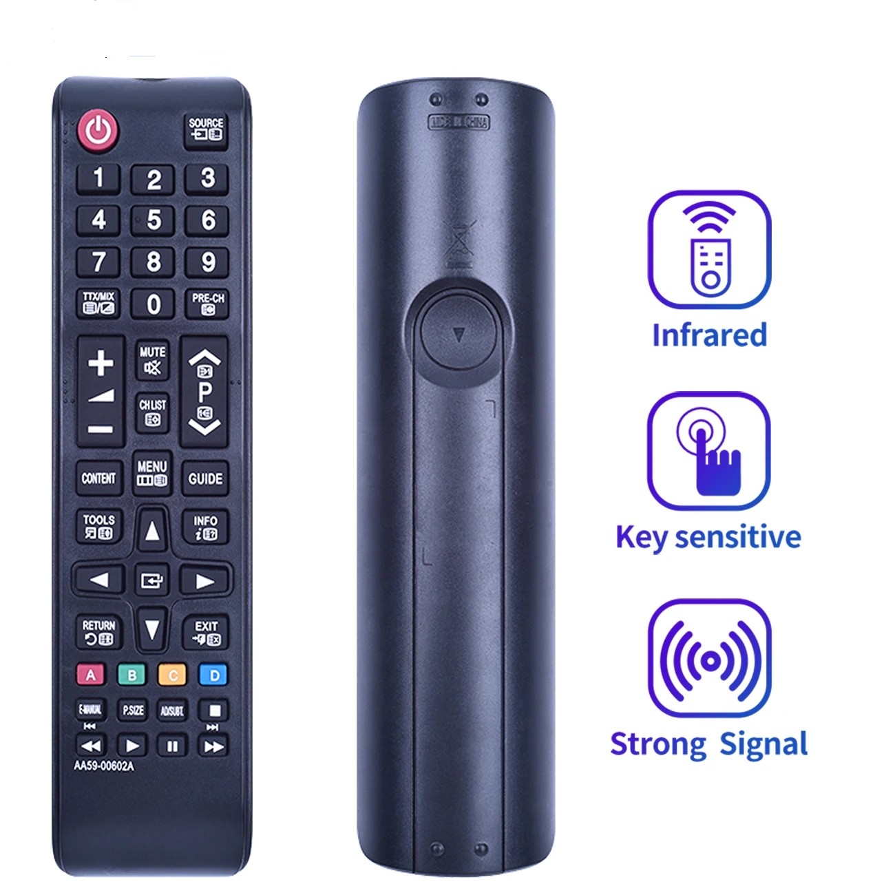 AA59-00602A Remote Control For Samsung LCD LED HDTV Smart TV UE32EH4000W UE32EH4003 UE22ES5000W UE39EH5003W