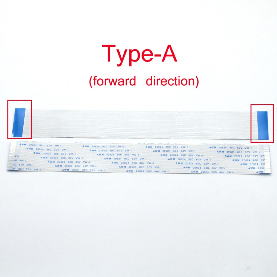 1pc 8P /FFC FPC Flessibile Piatto Cavo 0.5 millimetri/1.0 millimetri Passo 8Pin Tipo A / B Lunghezza 40 millimetri 60 millimetri 150 millimetri 200 millimetri 250 millimetri