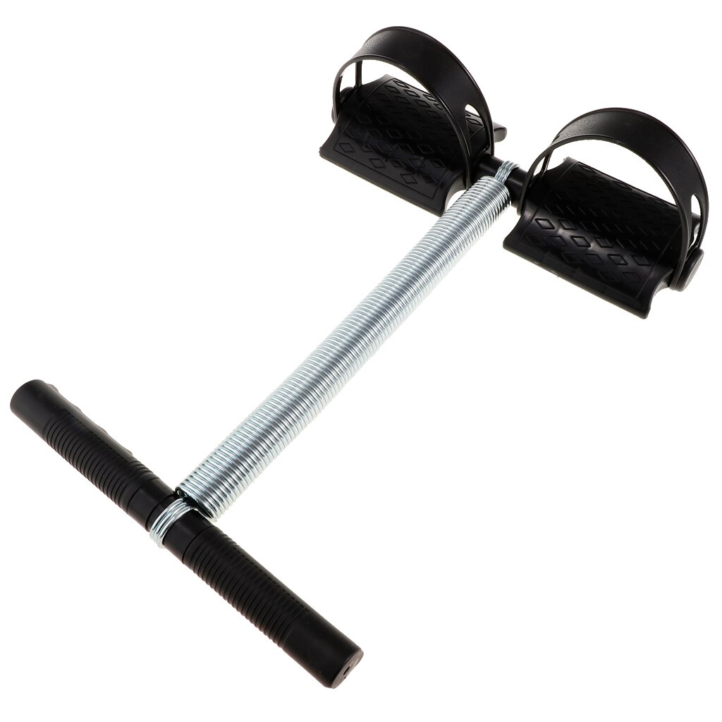 Body Sculpture Ab Abdominal Trainer Exerciser Tummy Action Rower Sit-Up Pull Rope Equipment Helper for Yoga Fitness Classes: Light Grey