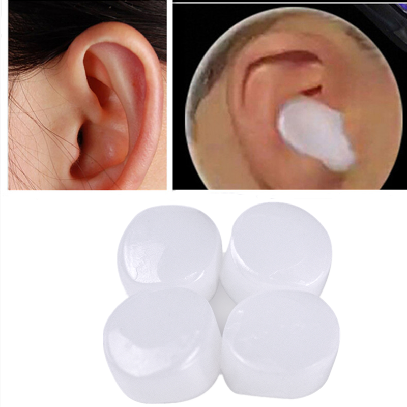 16Pcs Silicone Sound Insulation Ear Protection Earplugs Sleep Anti-Noise Earplugs Noise Cancelling For Sleeping Protect Hearing