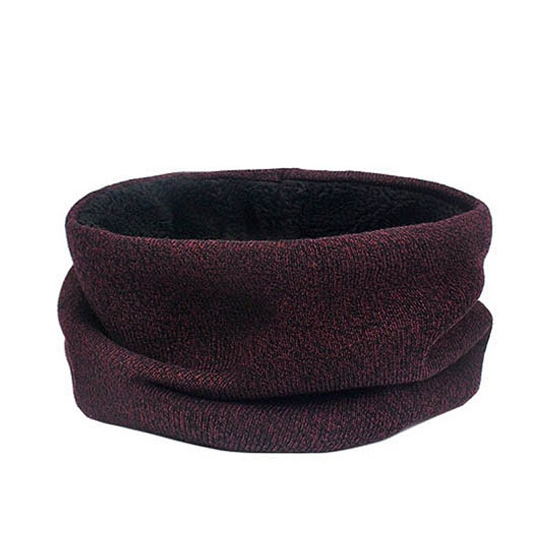 Hats Scarves Gloves Three-Piece Set Men Women Winter Warm Screen Touch Hat Thickscarf Glove Suits Boys Girls Beanies Scarf Set: Scarf F
