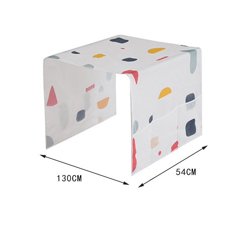 Housse en tissu anti-poussière pour réfrigérateur domestique, sac suspendu étanche pour congélateur, sac de rangement avec sac de rangement, housse anti-poussière pour four à micro-ondes