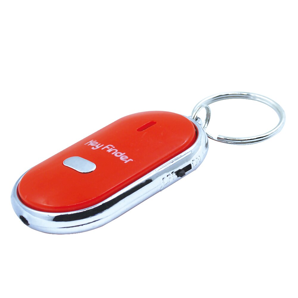 Mini visselpipa nyckel hitta anti förlorad smart blinkande pipande fjärrlokalisering nyckelring spårare larm plånbok husdjur spårare nyckelsökare + led