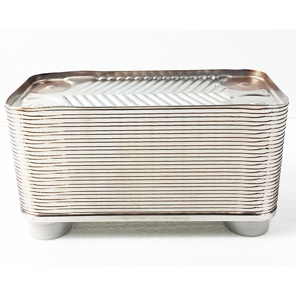 30 Plates Wort Chiller Plate GH 1/2"NPT Ports Heat Exchanger 304 Staineless Steel