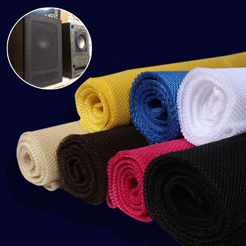 1Pc Speaker mesh grid Acoustic cloth dustproof cloth sound cloth speaker grille Cloth Dustproof Soundproof Cloth Net Cover