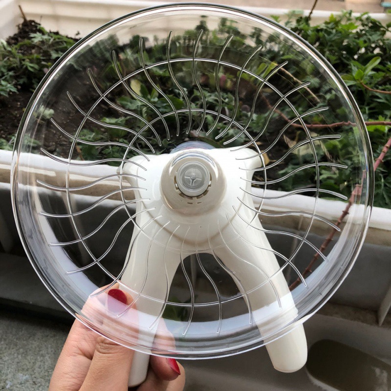 Roda de corrida para hamster de animais de estimação, disco voador mudo, eixo de aço, brinquedos, gaiola, acessórios para hamster de animais pequenos