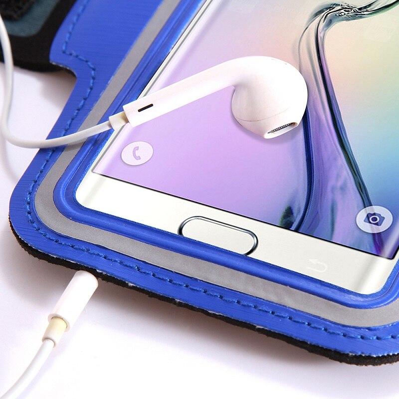 Fecoprior armbånd for sony xperia  xa2 xz xzs  xz1 z5 z4 z3 z2 5.2 tommers sportsveske løpebeltetrekk utendørs vesker treningsarmbånd