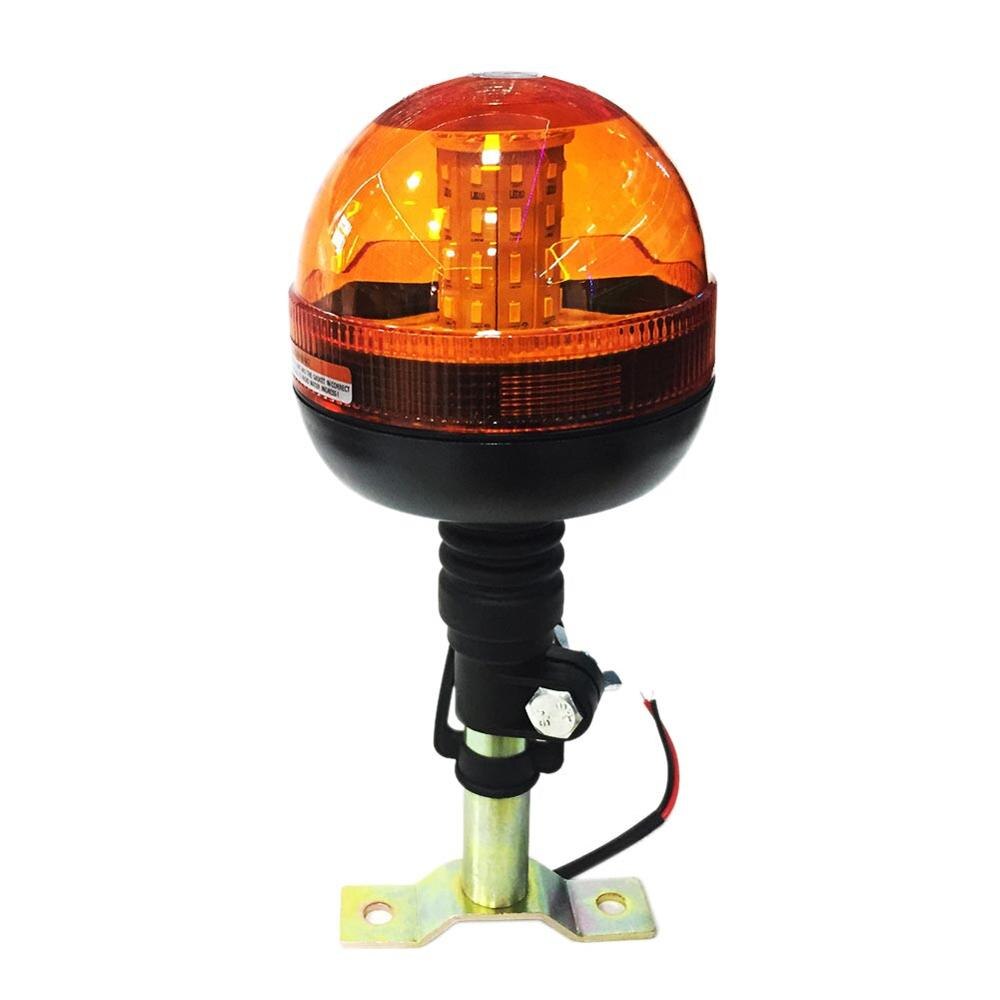 LED Emergency Warning Flash Strobe Rotating Beacon Tractor Light Motor Amber 40 / 80 Traffic Warning Lights for Foggy Snowy Day: 40 LED