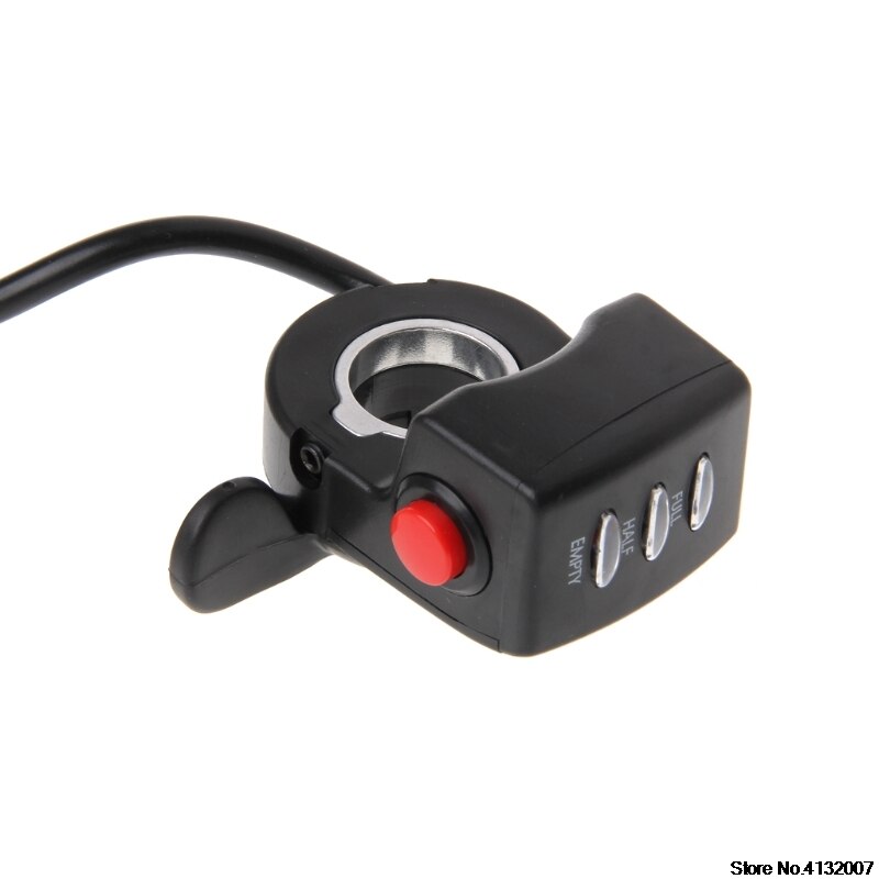 E-bike 36V E-Bicycle Thumb Throttle Handle Bar Grip Gas Twist Throttle Electric Scooter