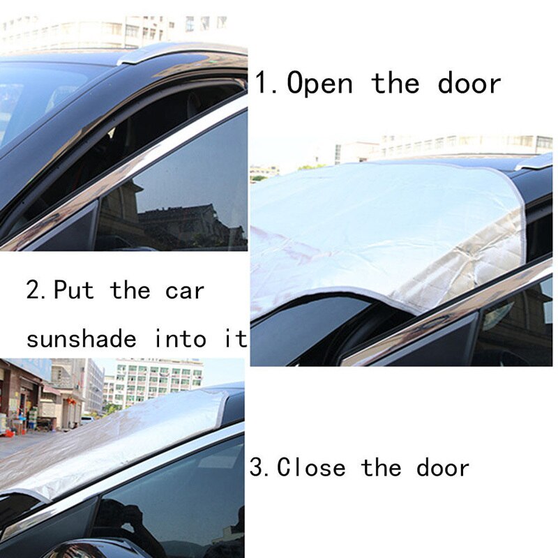 Hoogwaardige Auto Cover Window Zonnescherm Auto Window Zonnescherm Luifel Reflector Zonnescherm Auto Voor SUV En Gewone Auto