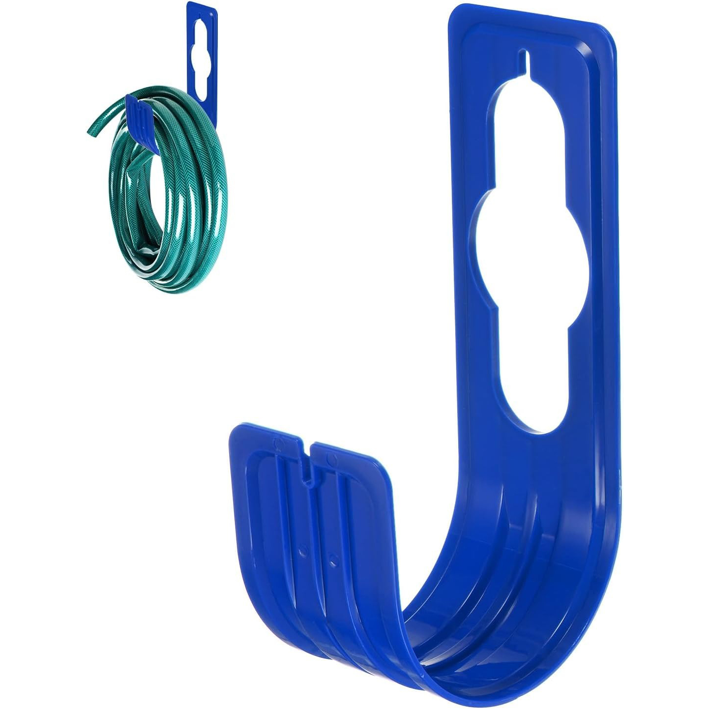 1-3pcs Garden Hose Hanger Garden Hose Organizer Rack Wall Mount Plastic Hook Water Hose Holder For Attaching to Garden Tap: Red / 1/2''