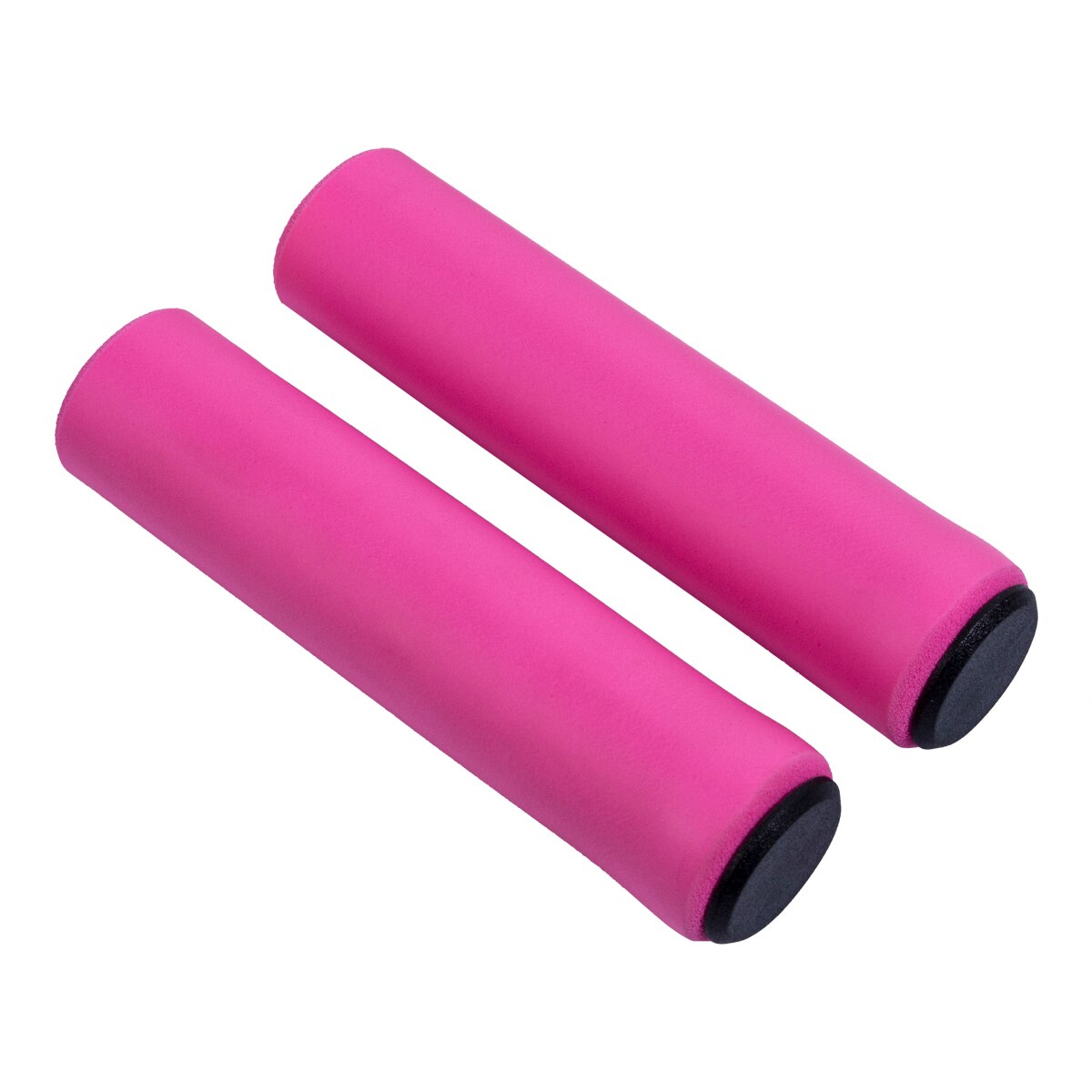 agarre de bicicleta Popular engranaje fijo Fixie agarre de bloqueo empuñaduras de manillar de goma: Pink