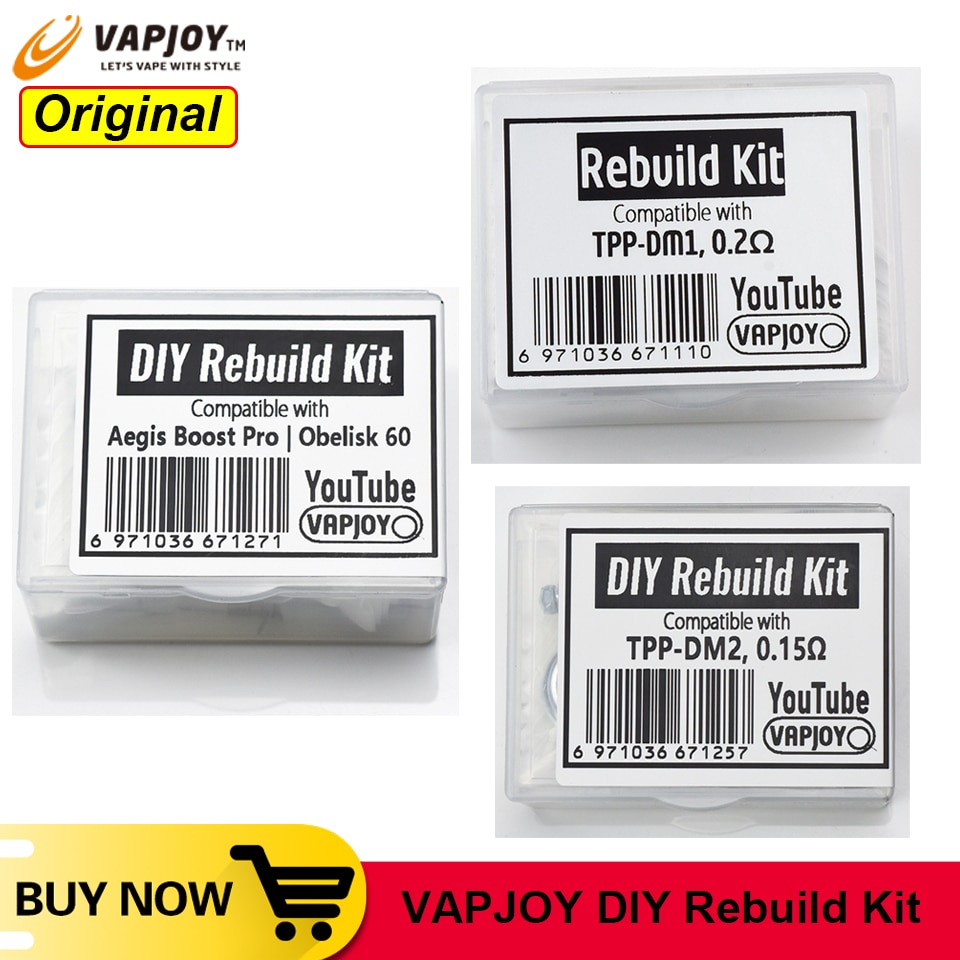 VAPJOY DIY Rebuild Kit For Boost Pro /Obelisk 60 0... – Grandado
