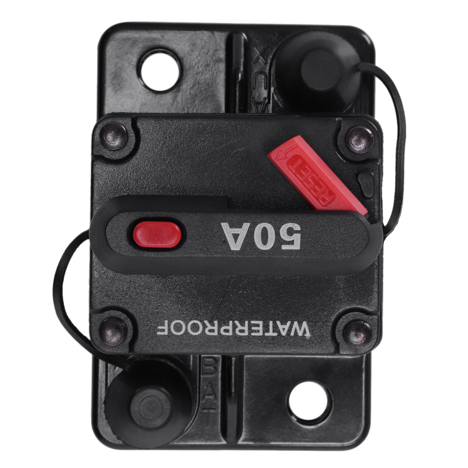 12V/24V Car Marine o Fuse Holder 50A Manual Reset Circuit Breaker