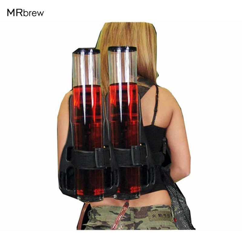 Backpack Drinks Dispenser Water Bottle Double Tube Backpack Water Bottle 6L Capacity