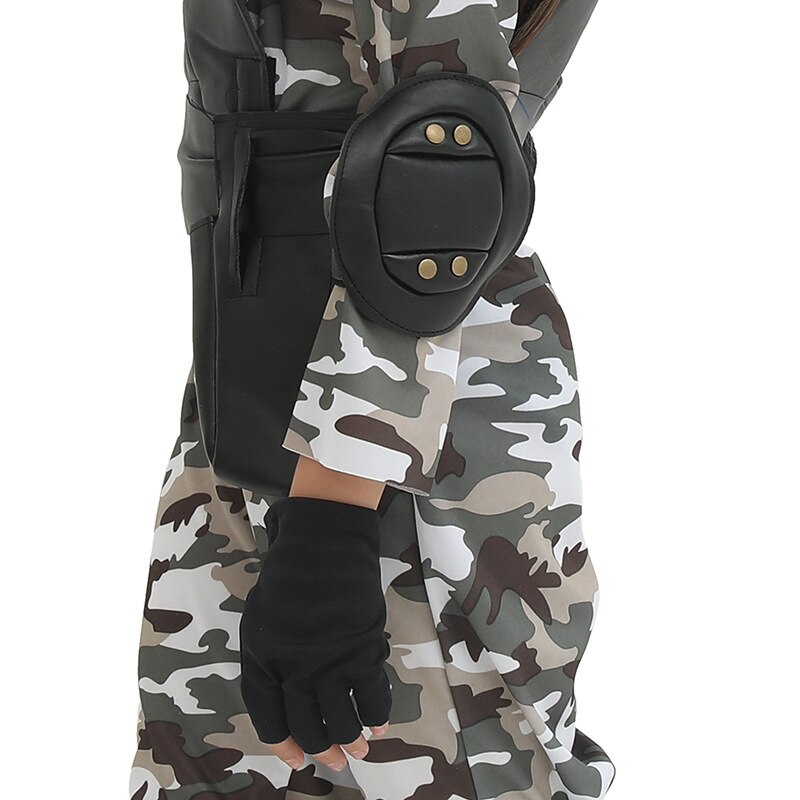 Enfant SWAT équipe Costume carnaval fête enfants Camouflage armée combinaison jeu de plein air armée policiers Cosplay vêtements ensembles pour garçons
