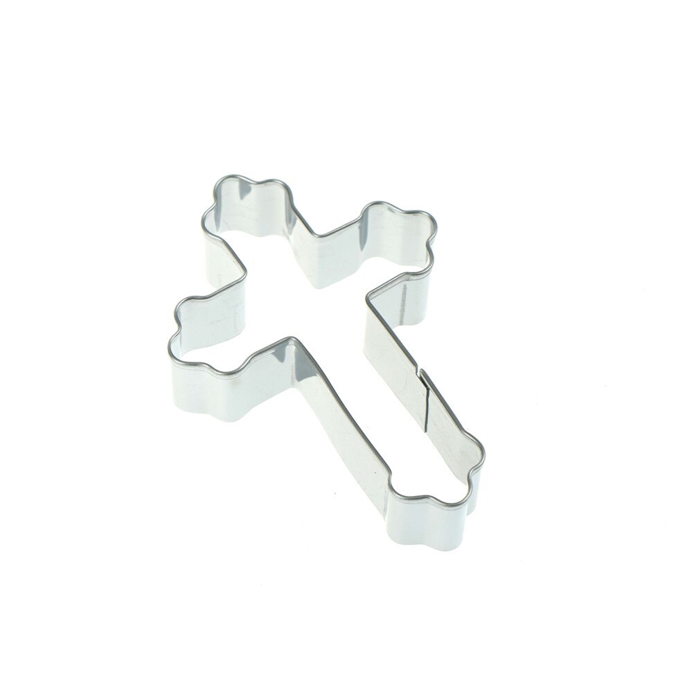 Cross Metal Cookie Cutter Stainless Steel Biscuits Mold Cookie Bread Fruit Cutter Mould DIY Cake Decorating Baking Tool