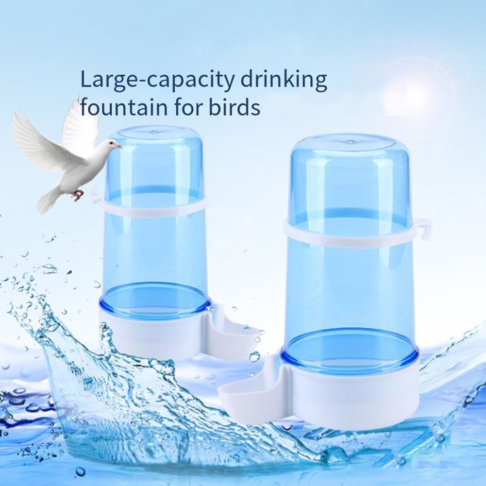 Ferplast Voerfontein Papegaai Fpi 4518 - Vogel - Voerbak- Drinkbak - 11.6x13.7x21.2 cm Assorti - Voerbak & Silo - Pets Place