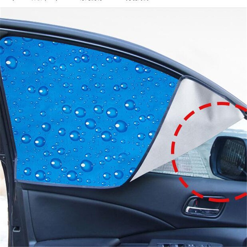 Autotarvikkeet auton ikkuna aurinkosuoja magneettinen tuulilasi visiirin suojus lohko 4 ikkunan aurinkosuoja uv suoja auton ikkunan kalvo 4 kpl/setti