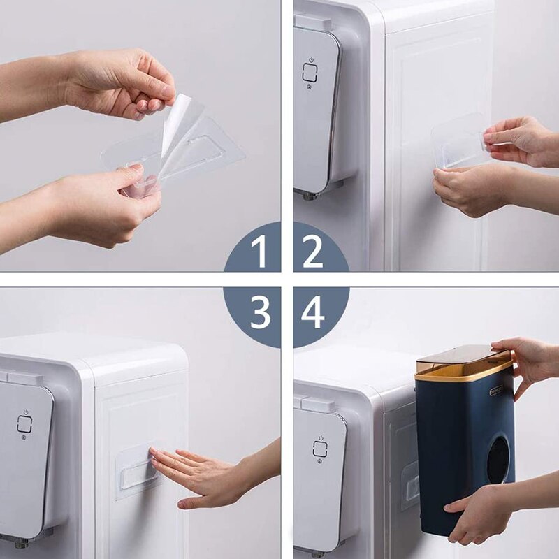 Dispensador de vasos de agua montado en la pared, soporte de vasos de papel de 3Oz-8Oz