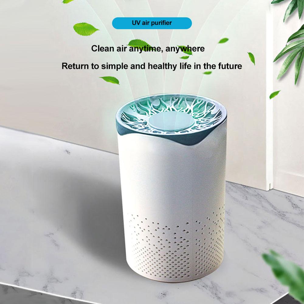 Antiviral UV Ozone Air Purifier Filter Air Cleaner Fresh Home Bedroom