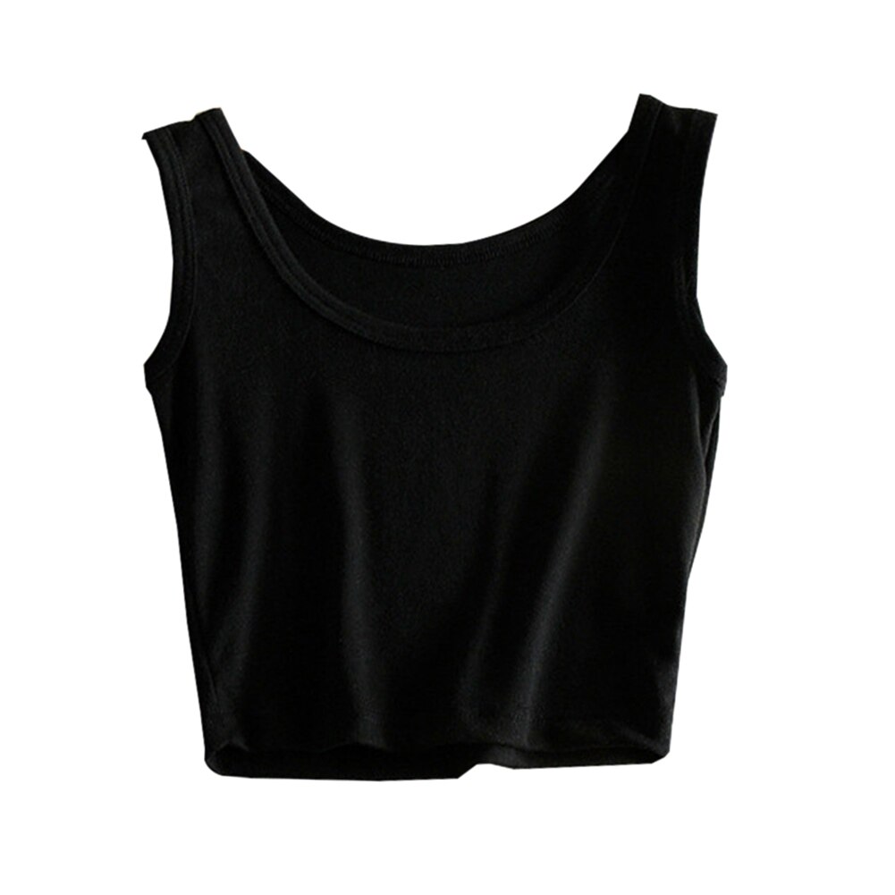 Female Women Sexy Crop Top Ladies Sleeveless Tank Grandado 2193