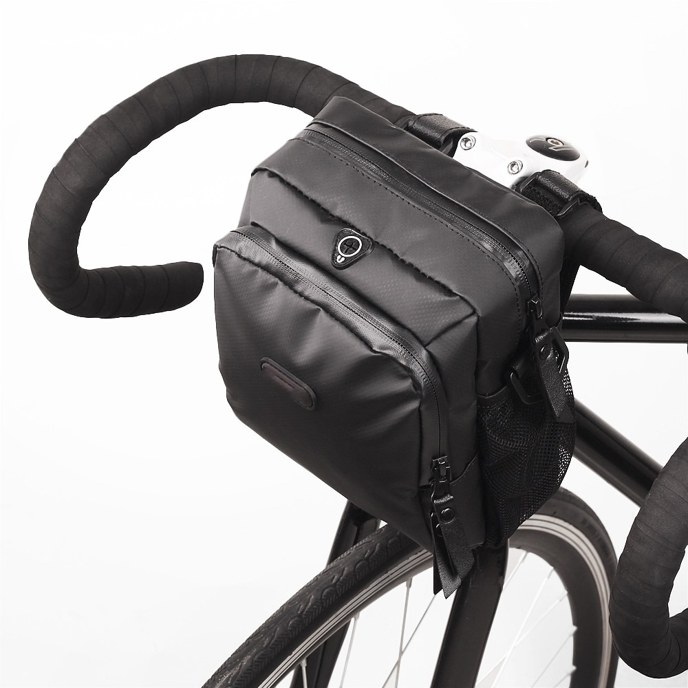 5l cykel taske styr multifunktionel mtb cykel styring kurv cykling reflekterende cykel sport tasker dækker tilbehør