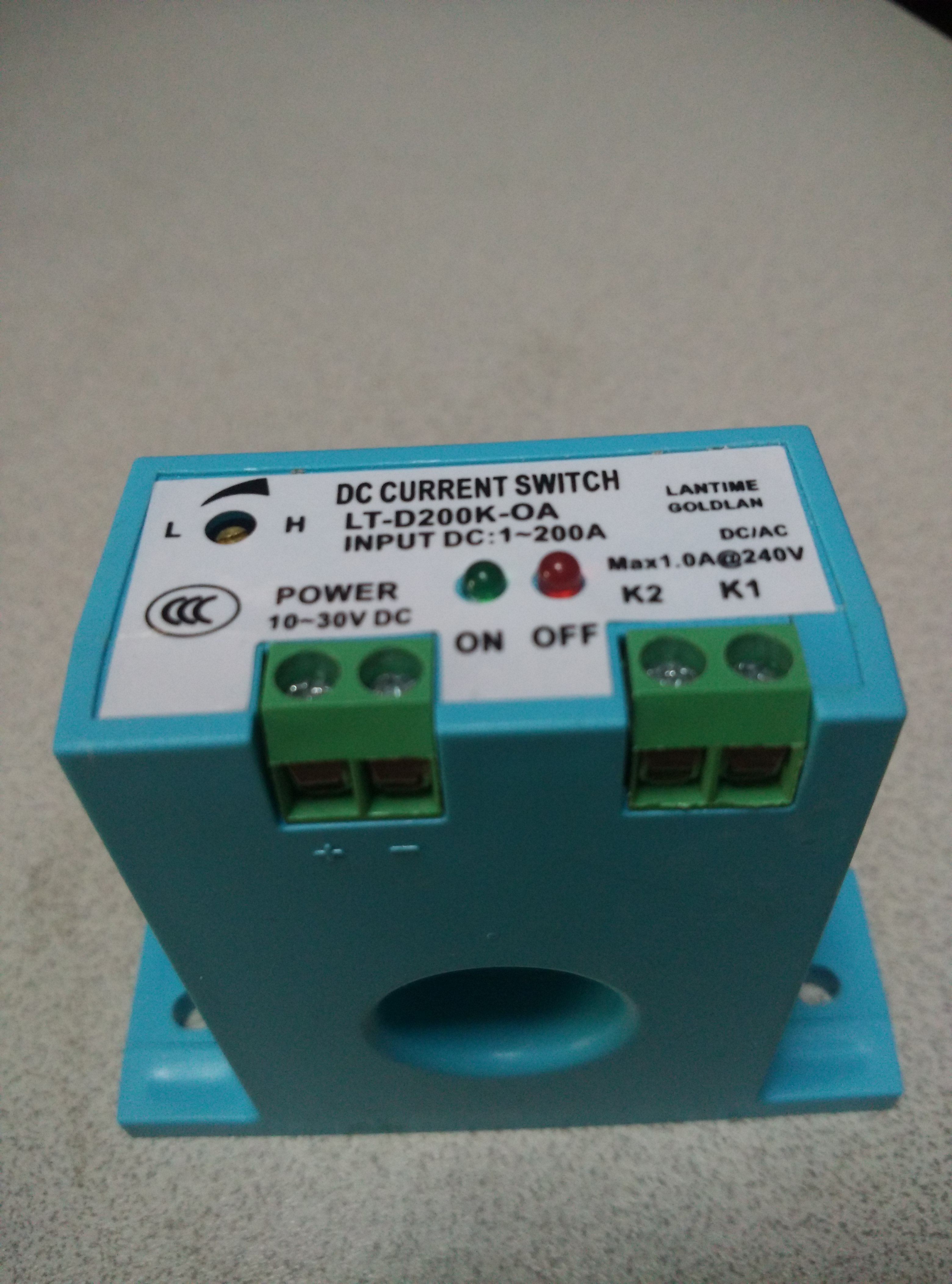 DC Current Sensor Switch, Current Overload Protection Monitor, Alarm, Switch Sensor