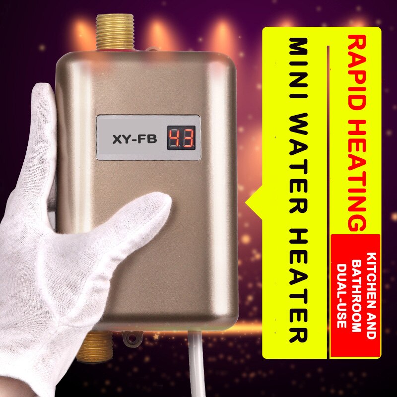 3KW 220V Elektrische Keuken Boiler Tap Instant Wat... – Grandado