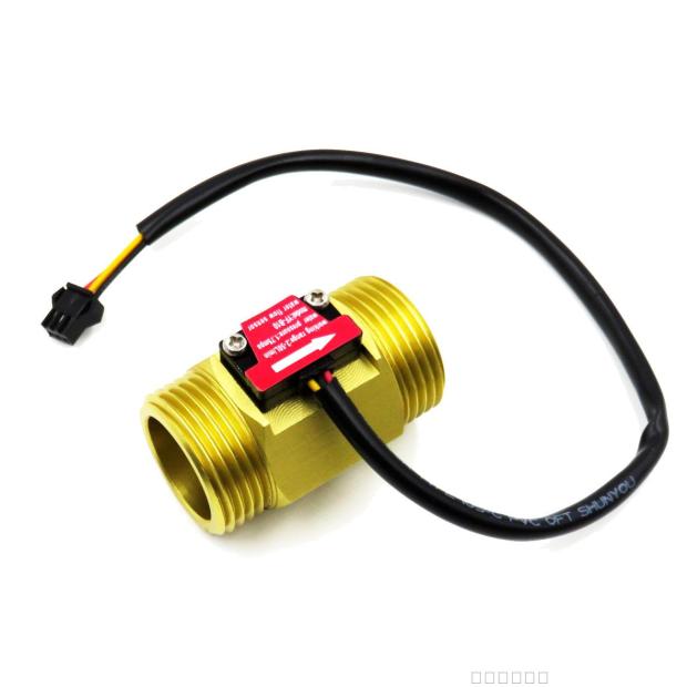 Yf -b10 g1 &quot; 1 tum vattendiesel mässing  dn25 halleffekt turbinflödesmätare turbinflödesmätare 2-50l/ min 7v-24v