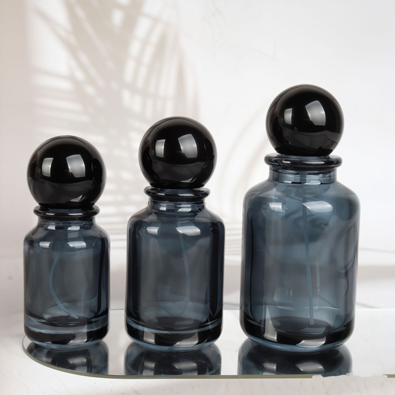 30/50/100ml Empty Glass Spray Bottle Screw Sprayer Fine Mist Portable Perfume Dispenser Reusable Cosmetic Bottle