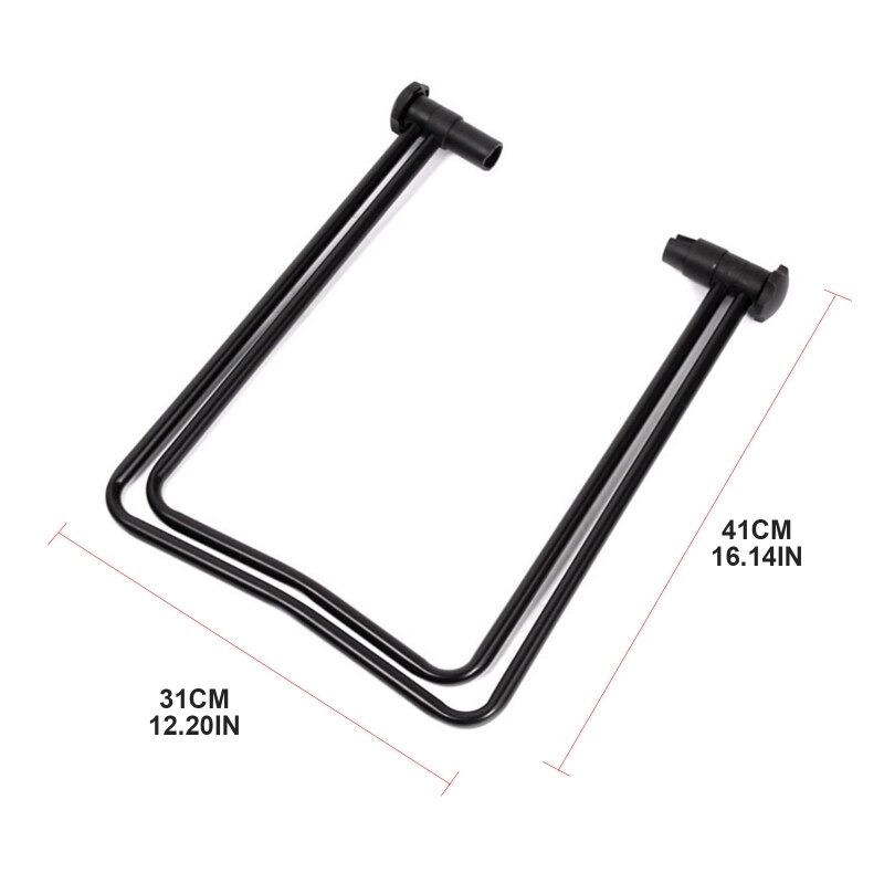 Universal Flexible Bicycle Bike Display Triple Wheel Hub Repair Stand Kick Stand for Parking Holder Folding