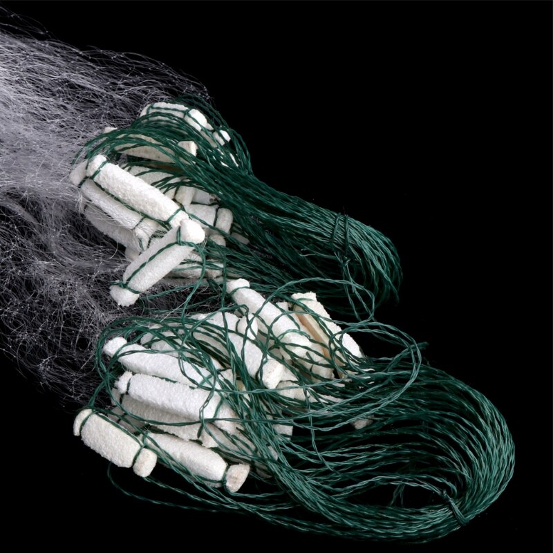 Fishing Fish Mesh Trap Monofilament Gill Net Netting Tackle Outdoor 8M x 0.8M L15