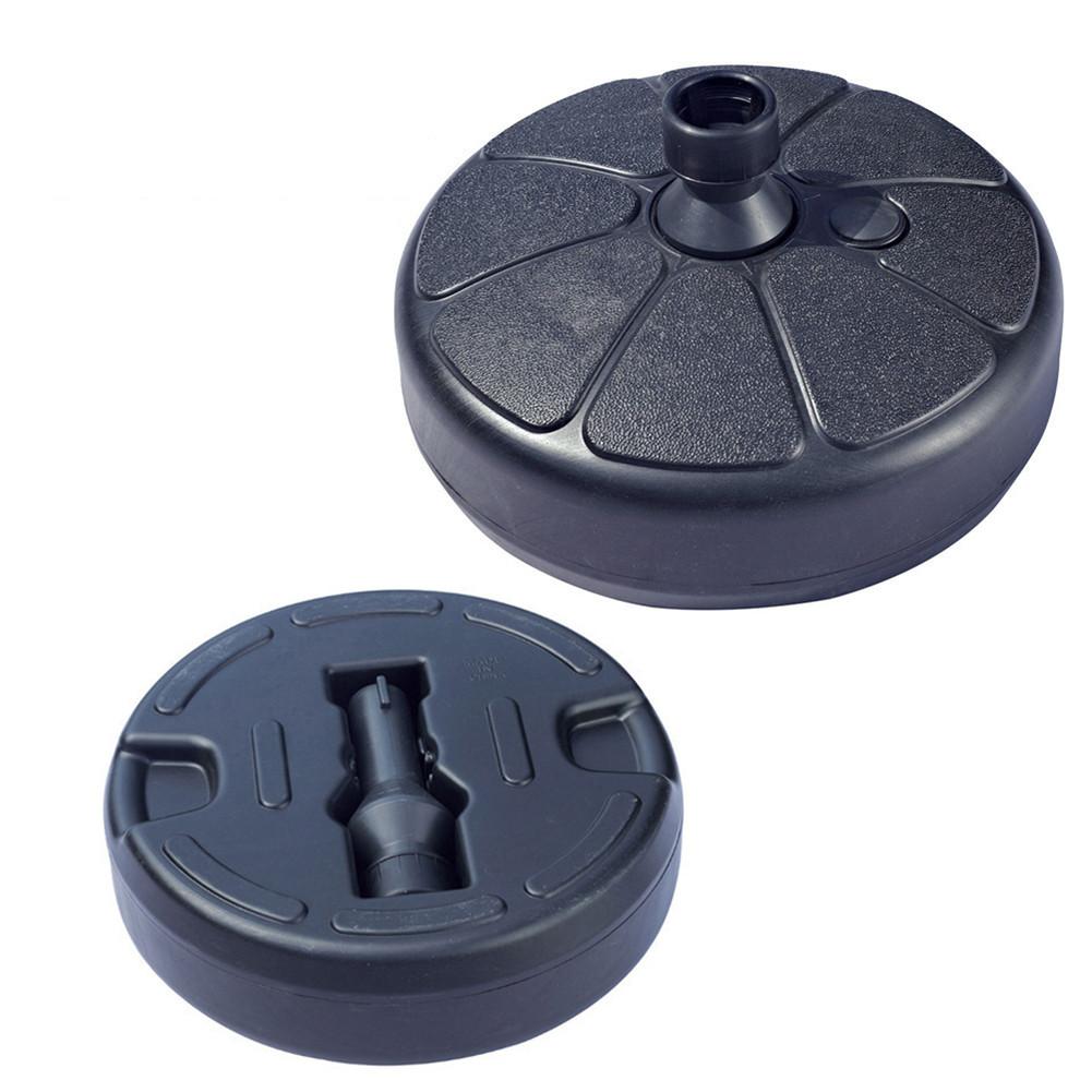 Portable Outdoor Parasol Base 38mm Round Patio Beach Garden Umbrella Base Stand For 3.5-3.8cm Umbrella Pole