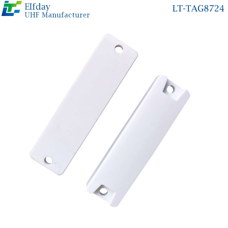 Etiqueta Anti-Metal RFID, etiqueta pasiva RF de larga distancia, 915M, UHF, ABS, 50 piezas